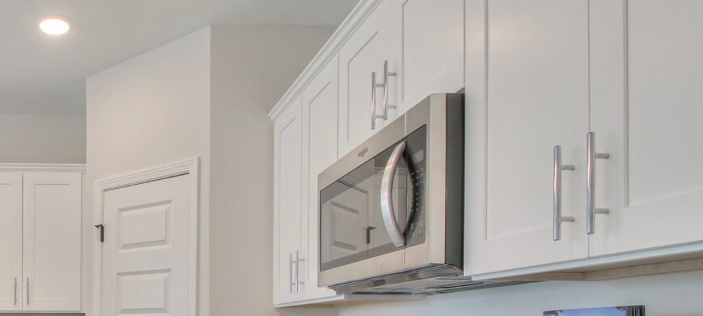 Installing White Kitchen Wall Cabinets