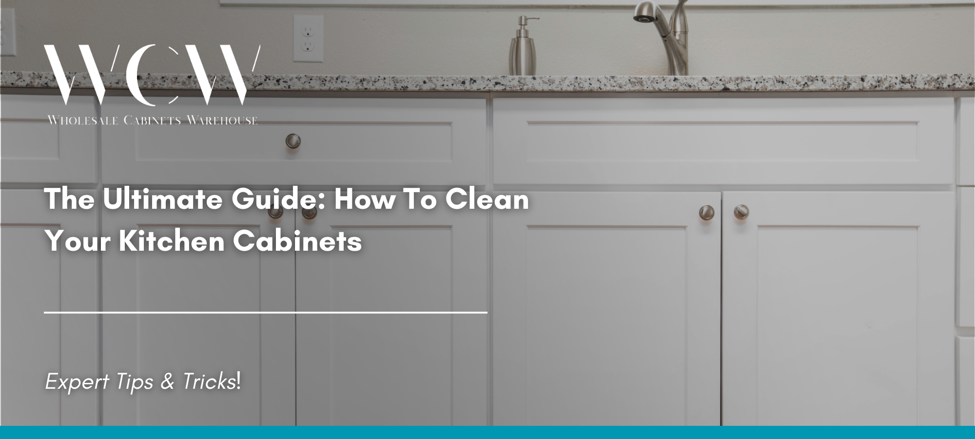 Deep cleaning kitchen cabinets: